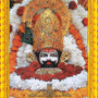 Lord KhatuShyam Golden Photo Frame for Wall/Table - Spiritual Pooja Room Decor, Divine Artwork for Home and Office 8.3X6.5